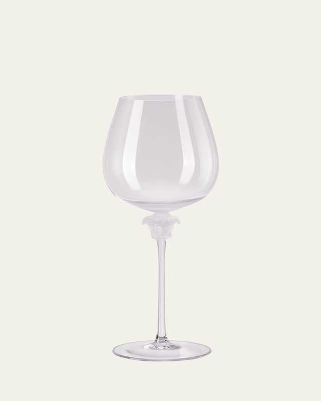 Medusa Lumiere Burgundy Red Wine Glass